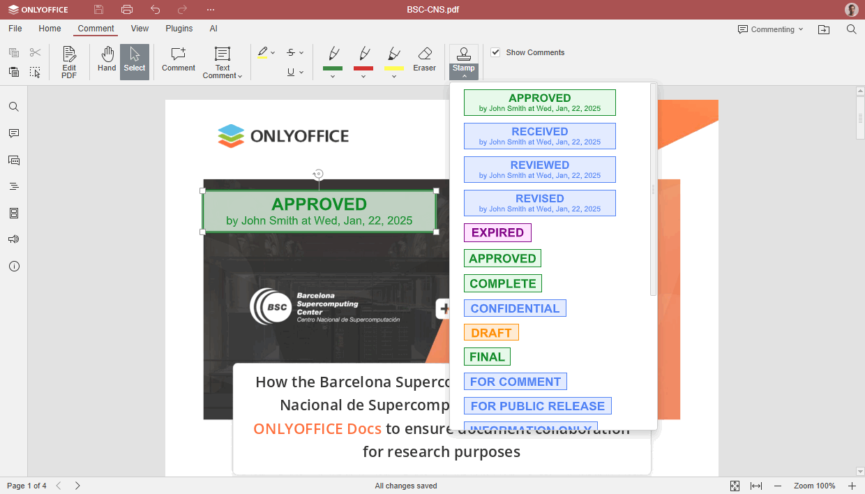 ONLYOFFICE Docs 8.3