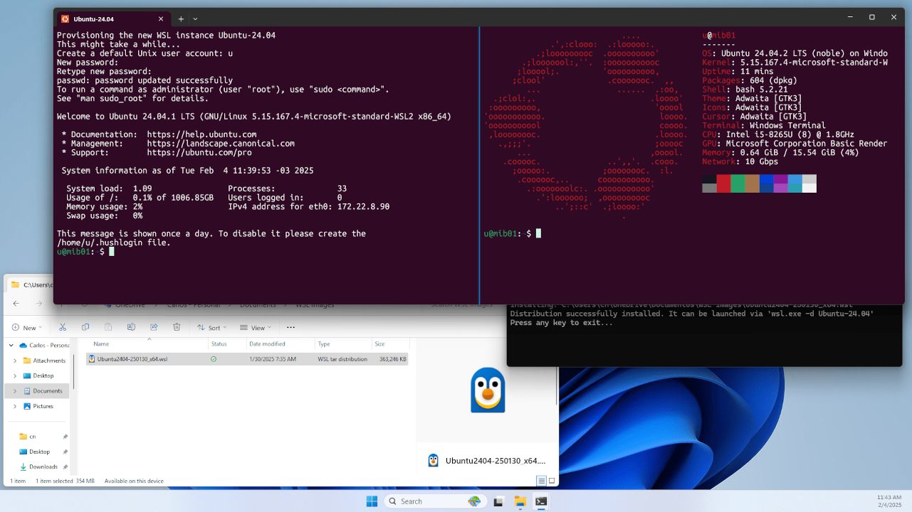 Ubuntu on WSL